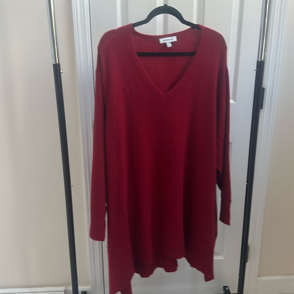 Avenue Sweater 5x Red